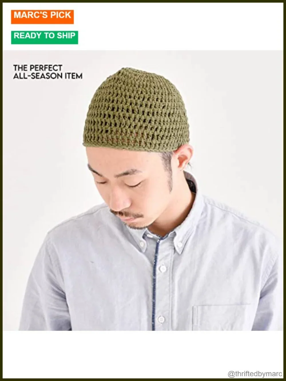 100% Cotton Beanie Skull Cap | Kufi Prayer Hat for Sensitive Skin Chemo